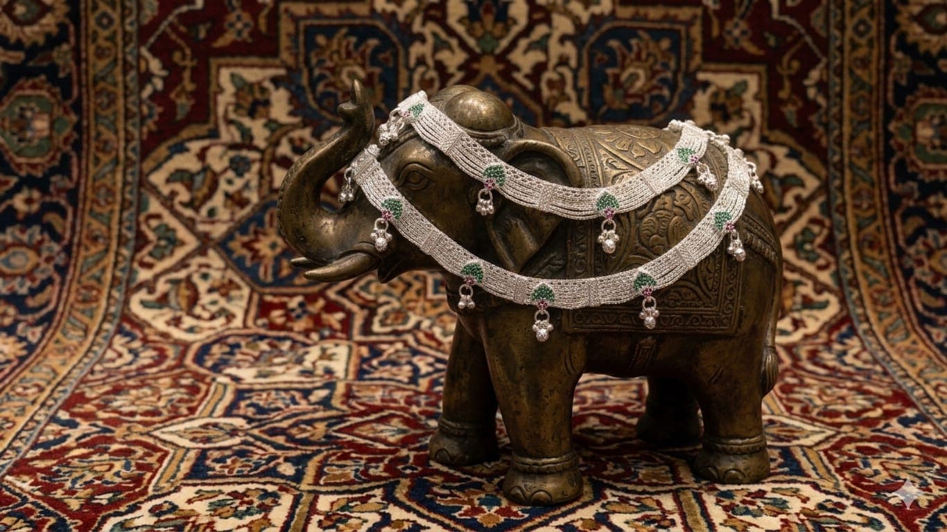 Vrinda Patal Anklet