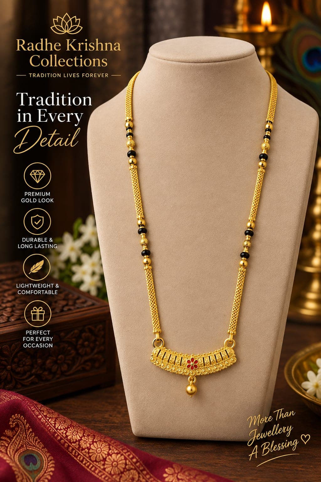 High gold mangalsutra 