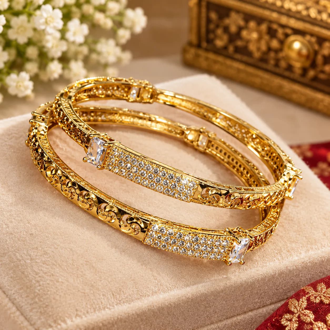 Diomond bangles 